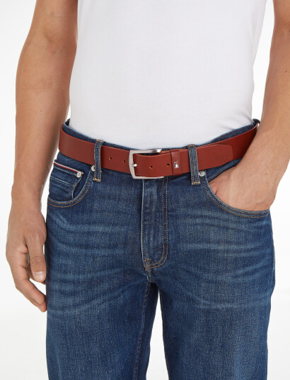 Tommy Hilfiger New Denton 3.5 Belt Brown 100 Tommy Hilfiger New Denton 3.5 Belt Brown 100