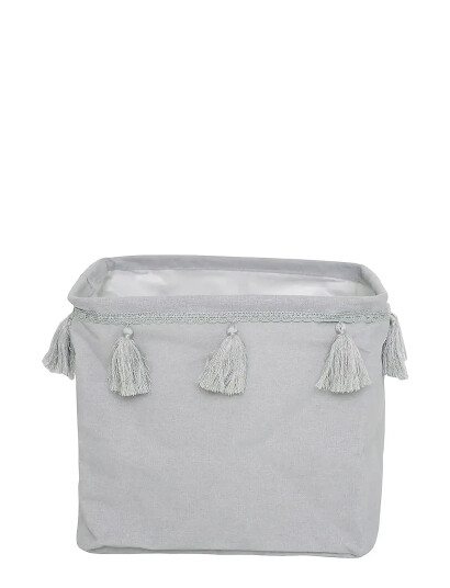 Jabadabado Oppbevaringskurv Liten Grå Grey One Size