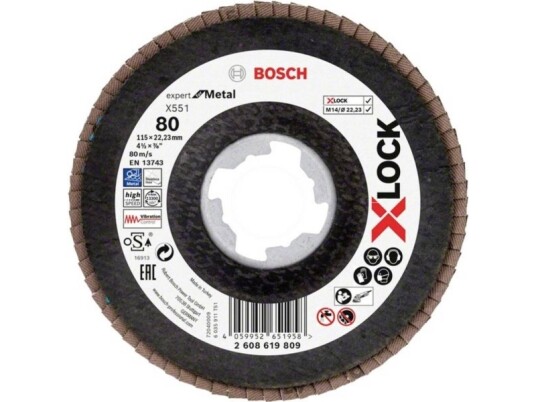 Bosch Lamellskive 2608619809 115mm