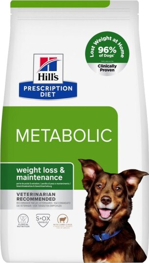 Hill'S Prescription Diet Metabolic Med Lam & Ris Sparepakke 2 X 12 kg