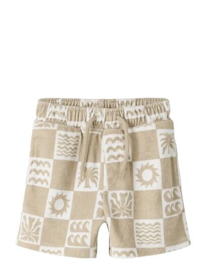 Name It Nmmherwin Terry Shorts   White   92