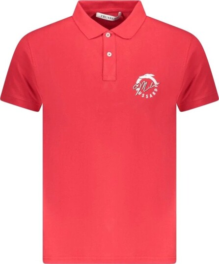 Trussardi Herre Topper Rød M,