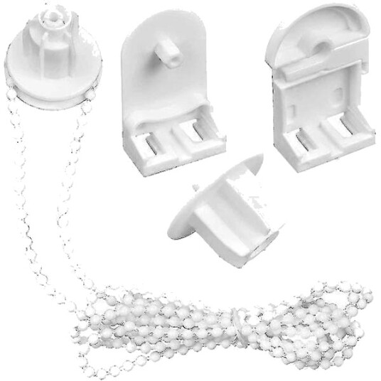 Reservedeler til rullegardin Reparasjonssett 25mm Rullegardinbeslag Rullegardinkit Gardin Rol FX