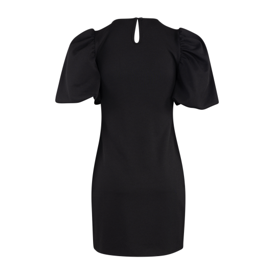 Keiyaa Dress Black XL Dress with puffed sleeves Keiyaa Dress Black XL Dress with puffed sleeves