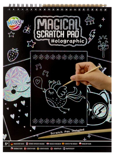 Grafix Magic Scratch Block A4
