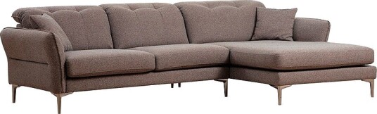 Hanah Home Hjørnesofa høyre Costor Grå Hanah Home Hjørnesofa høyre Costor Grå