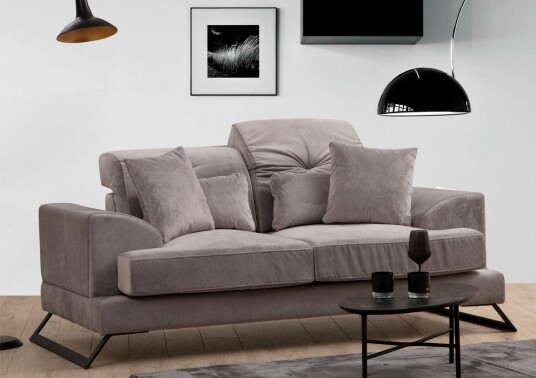 Jaraad Sofa 2 seters Grå