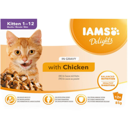Delights Multipack Kitten Gravy 12X85G*6