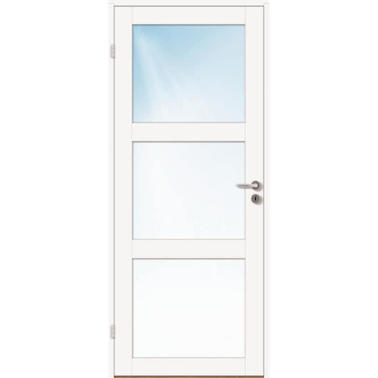 Innerdør Bygg1 Base 3 Klarglass