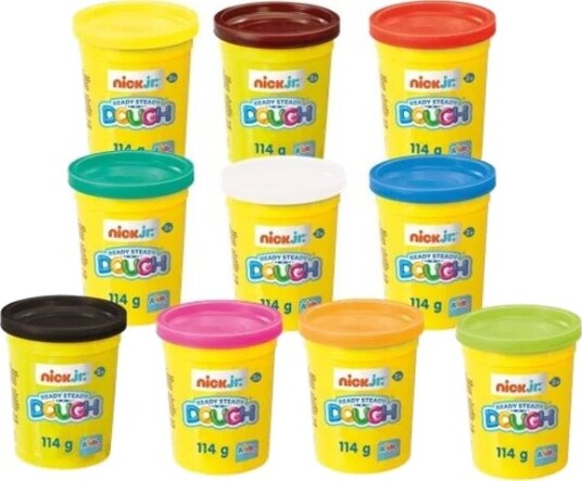 Ready Steady Dough Single Dough Pot Yellow