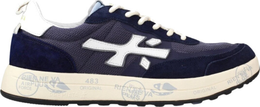 Premiata Herre Sko Blå 44 EU,