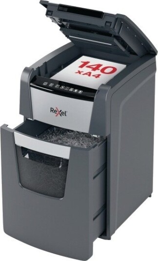 Makulator, Rexel Optimum Autofeed+ 140X, Automatisk, Krydsmakulering, P4
