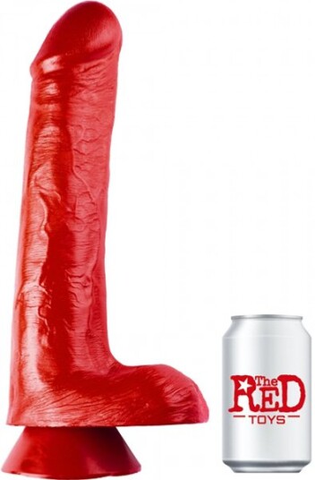 The Red Toys Angrydick Dildo Red 35 cm The Red Toys Angrydick Dildo Red 35 cm