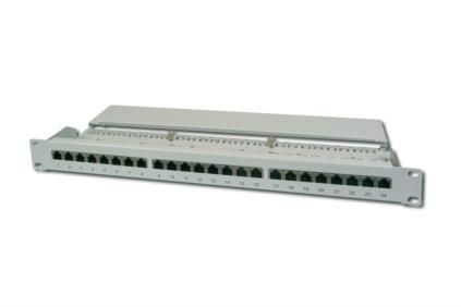 Digitus Patchpanel Grå Cat6 1u