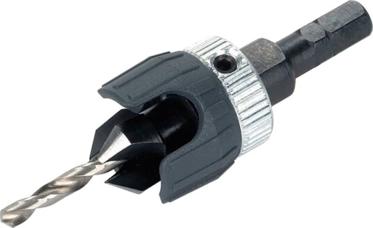 Wolfcraft Pilot- og Forsenkerbor for Tre, Plast og Metall Ø3,2 mm Wolfcraft Pilot- og Forsenkerbor for Tre, Plast og Metall Ø3,2 mm