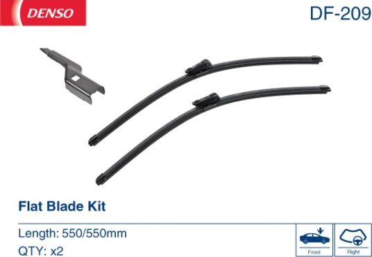 Viskerblad DENSO DF 209 Viskerblad DENSO DF 209