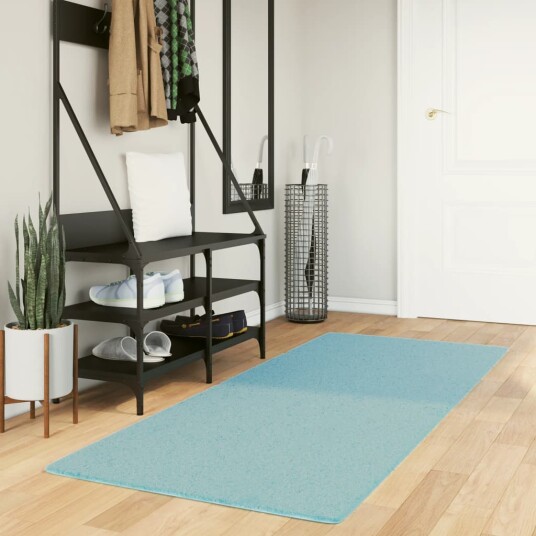 Teppe OVIEDO kort luv grønn 80x200 cm 8721012231757