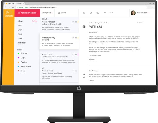 HP P24H G4 24" 1920x1080 7VH44AA HP P24H G4 24" 1920x1080 7VH44AA