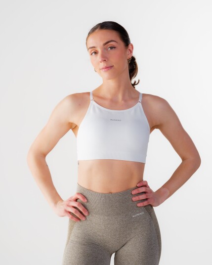 Bumpro Power Up! Bra White Brilliant - XS