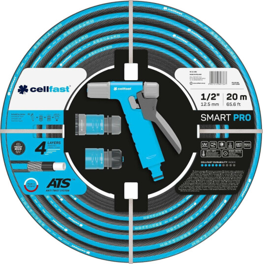 Cellfast Smart Pro Vanningssett til Hage - 1/2", 20m