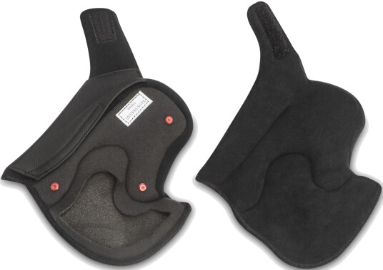 Schuberth C5 / E2 Kinn Pads 25 mm Svart