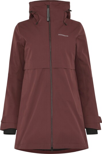 Didriksons Women's Helle Parka 6 Old Rust 34 Didriksons Women's Helle Parka 6 Old Rust 34