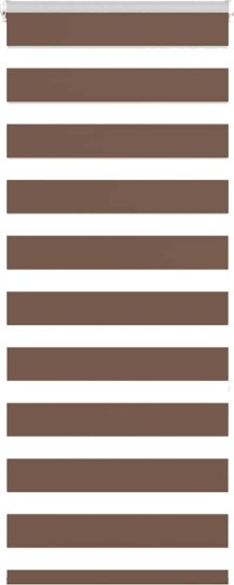 Sebragardin brun 55x150 cm stoff bredde 50,9 polyester