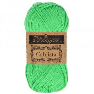 Scheepjes Cahlista Garn Unicolor 389 Apple Green