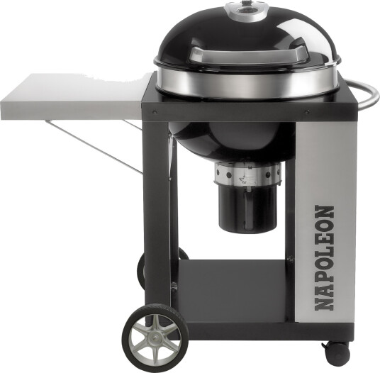 Napoleon NK22CKC Pro kullgrill med vogn og sidebord Napoleon NK22CKC Pro kullgrill med vogn og sidebord