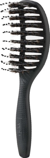 Yuaia Haircare Mini Curvy Brush Soft Black Yuaia Haircare Mini Curvy Brush Soft Black