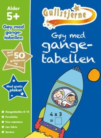 Gøy med gangetabellen gullstjerne 5+
