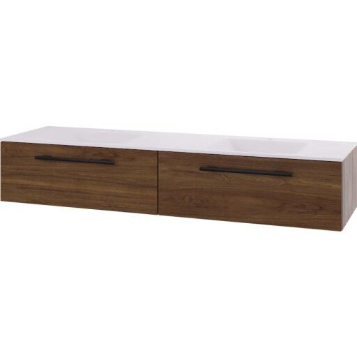 Servantskap Linn Bad Ingrid 160 cm Dobbel 2*1 Skuff 110816D2S Servantskap Linn Bad Ingrid 160 cm Dobbel 2*1 Skuff 110816D2S