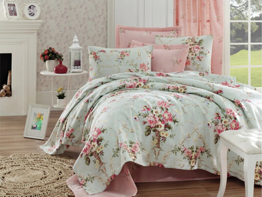 EnLora Home Sengeteppe 160x235 cm Mint