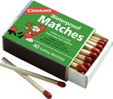 Coghlan`s Vanntette Fyrstikker OneSize
