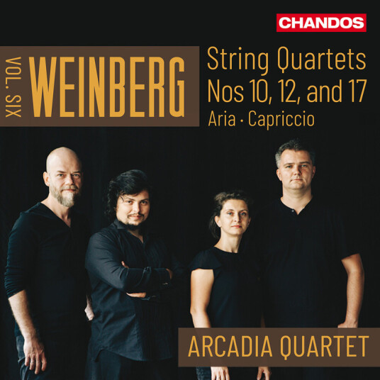 Arcadia Quartet Weinber String Quartets, Vol. 6 CD