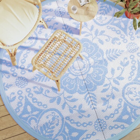 Uteteppe babyblå Ø200 cm PP 368500