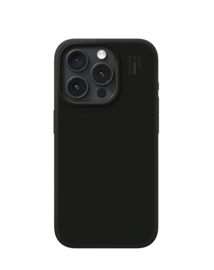 iDeal Of Sweden Silicone Case iPhone 15 Pro Black 1 stk Deksler og etui