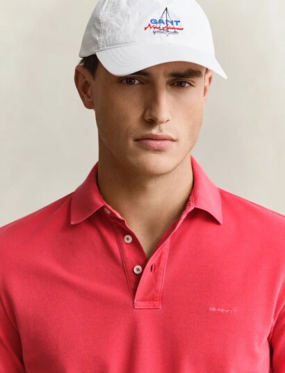GANT Graphic Crinkled Cap White ONE SIZE GANT Graphic Crinkled Cap White ONE SIZE