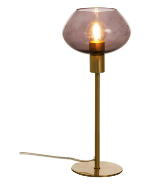 Aneta Lighting Bell Bordlampe høy IP20 Matt Messing/Røyk 1673658-01-0 1673659-02-0 Aneta Lighting Bell Bordlampe høy IP20 Matt Messing/Røyk 1673658-01-0 1673659-02-0