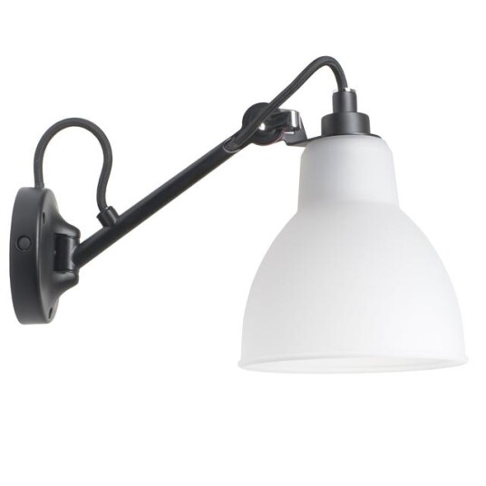 Lampe Gras N104 Vegglampe Sort/ Polykarbonat – DCWéditions