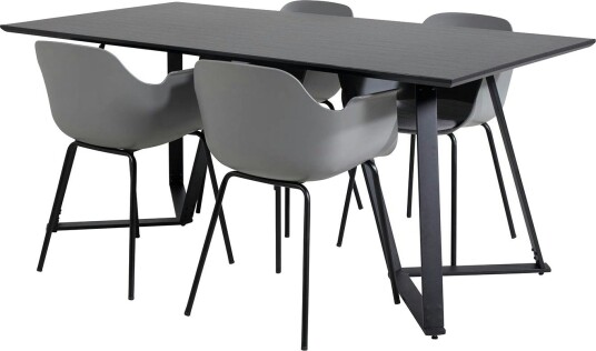 Venture Home Spisegruppe Venture Home Madde med 4 Colombine Stoler GR20248