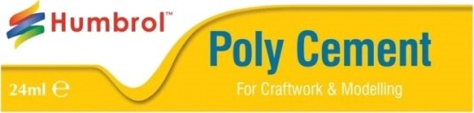 Humbrol Plastlim Poly Cement Stor 24 ml (Tube)