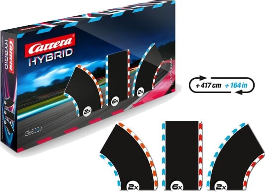 Carrera Track Pack 1 Baneutvidelse (10 Deler)