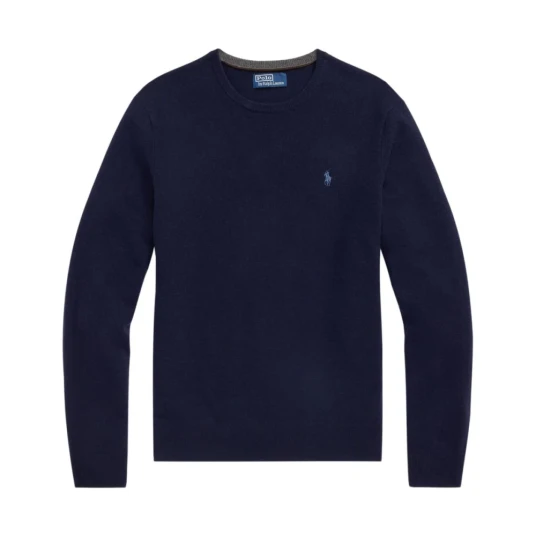 Ralph Lauren Polo Herre Strikkevarer Blå S