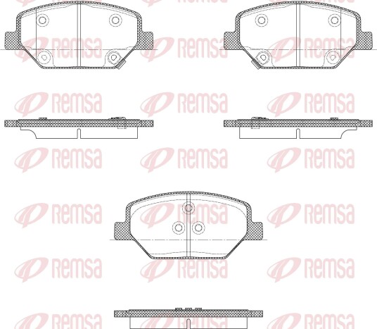 REMSA 1631.02 Bremseklosser
