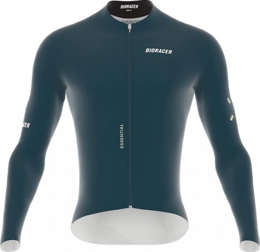 Bioracer Epic LS sykkeltrøye lange ermer graphite blue herre