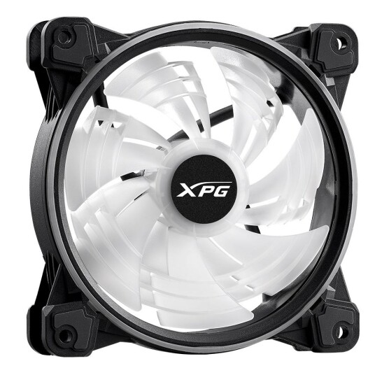 ADATA XPG Hurricane 120 ARGB 120mm Vifte med PWM og RGB-belysning ADATA XPG Hurricane 120 ARGB 120mm Vifte med PWM og RGB-belysning