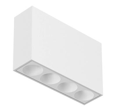 Flos Light Shadow Surface 4 Spot Taklampe Hvit
