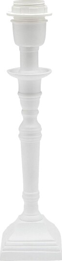PR Home Lampefot Salong 33 cm Hvit Lampeføtter