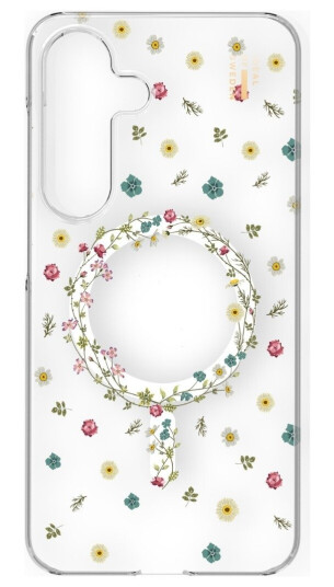 Ideal Of Sweden Samsung Galaxy S25 klar deksel med MagSafe Petite Floral